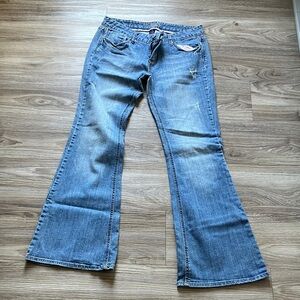 Amethyst Jeans Light Blue Flare Jeans